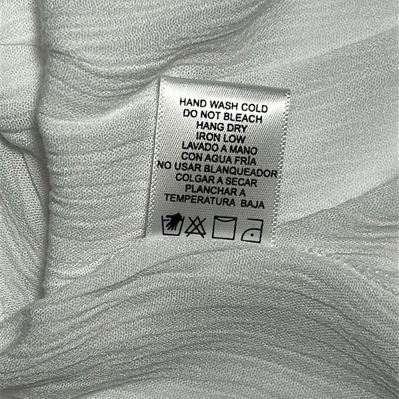 Love Tree White Tiered Mini Skirt New no tag - Picture 6 of 6